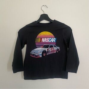 Old Navy NASCAR Black Long-Sleeve Tee – Boys S (6-7)